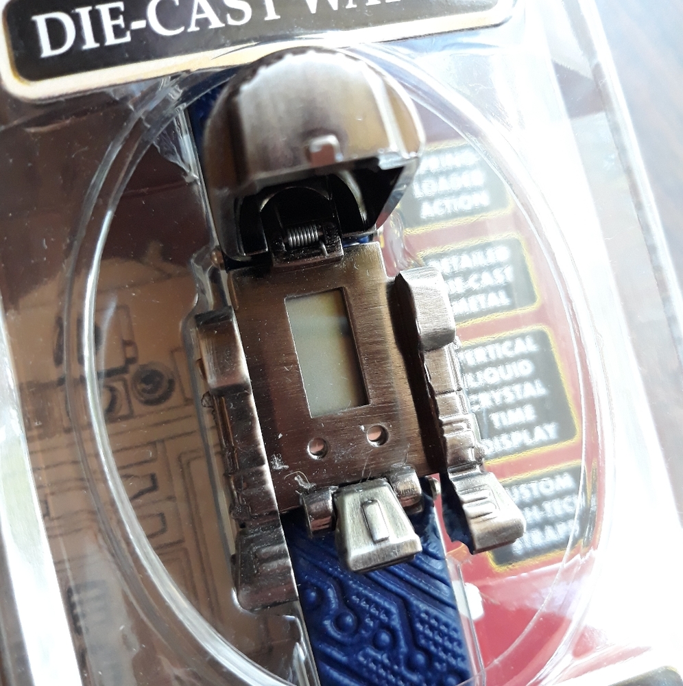 1999 Star Wars R2D2 Digital Watch NWT - Picture 2 of 5